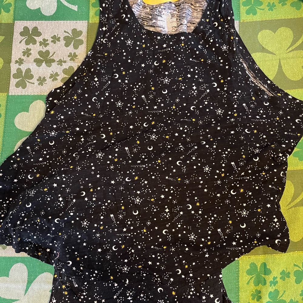 Starry night pj shorts set